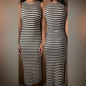 See You Monday Midi Striped Dress